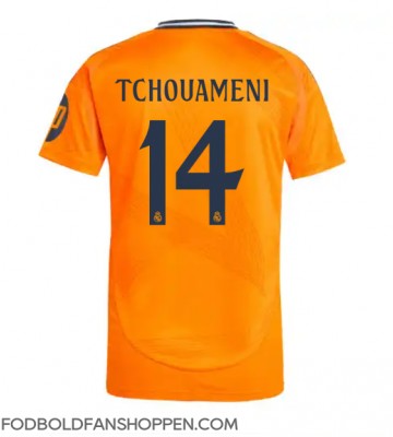 Real Madrid Aurelien Tchouameni #14 Udebanetrøje 2024-25 Kortærmet